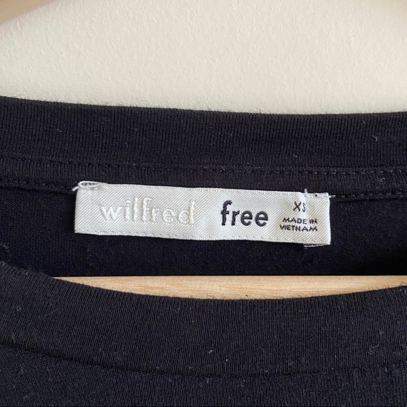 Wilfred black long sleeve jersey pocket shirt - Picture 5 of 6